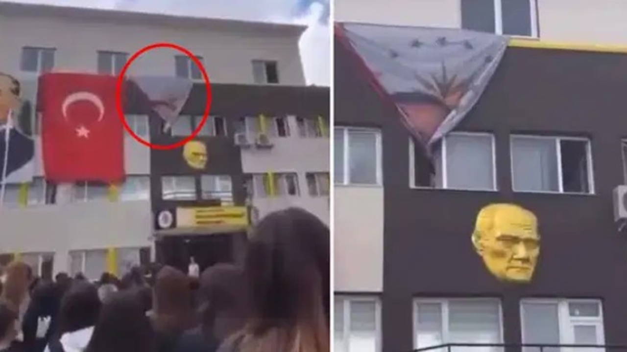 antalyada lisede protesto erdoganin posterini indiren ogrenci hakkinda okuldan uzaklastirildi iddiasi k9TphQF2.jpg